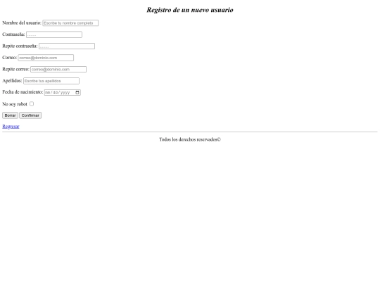 Registro screenshot