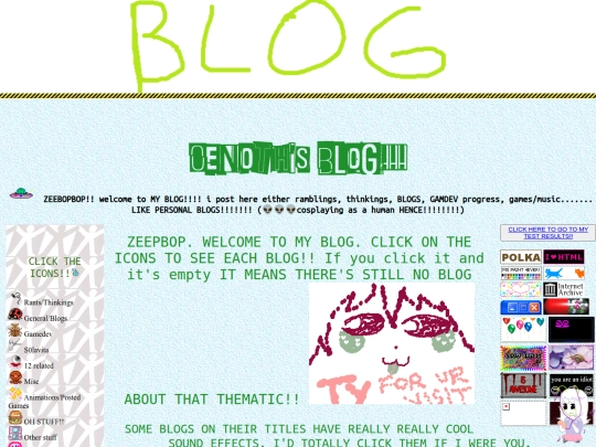 BLOG screenshot
