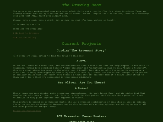 CurrentProjects screenshot
