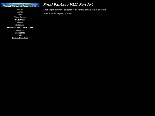 games/ff8/fanart screenshot