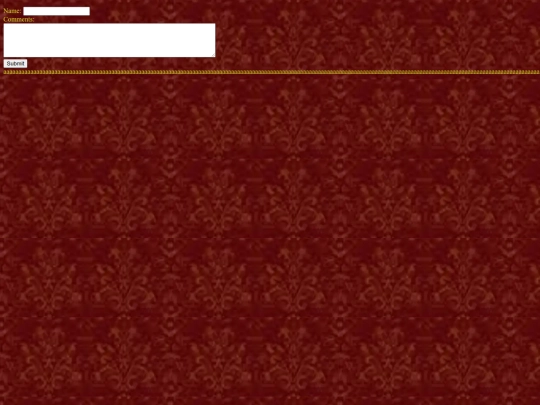 Guestbook screenshot