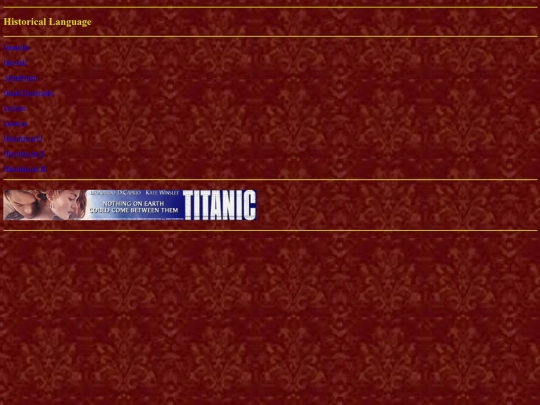 Historical-Language screenshot