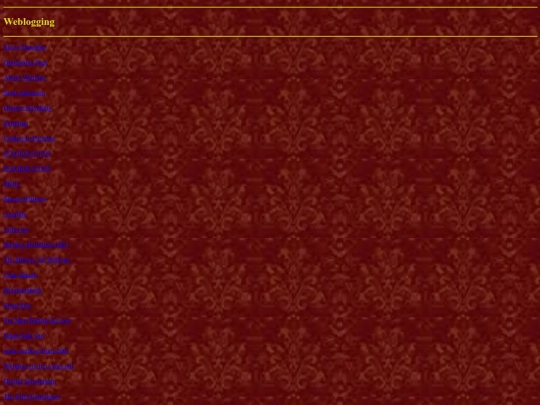Weblogging screenshot