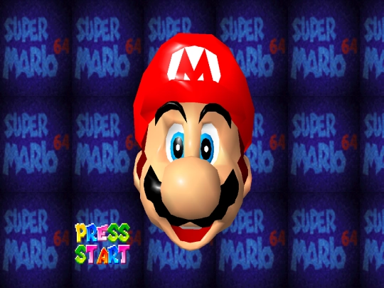 mario64 screenshot