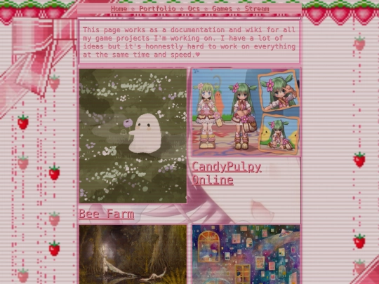 GamePage/Games screenshot