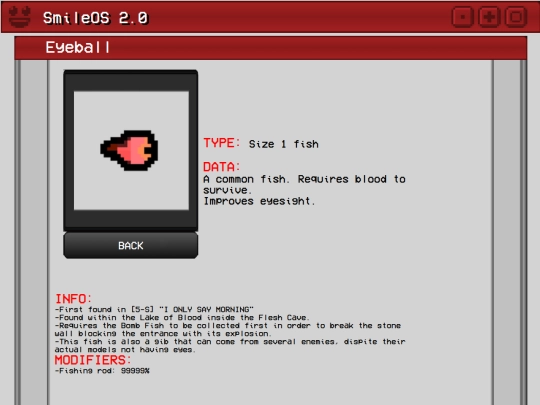 Extra/fish/eyeball screenshot