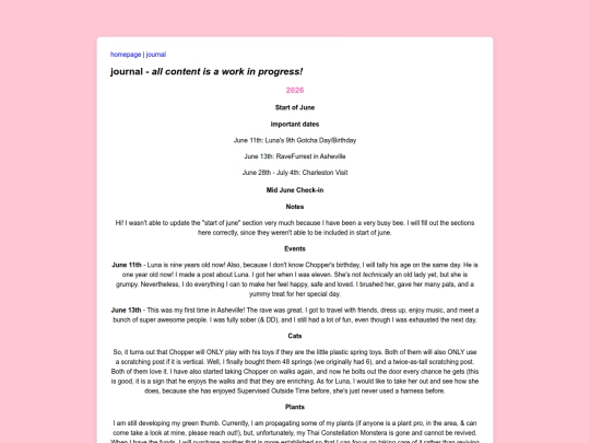 journal screenshot