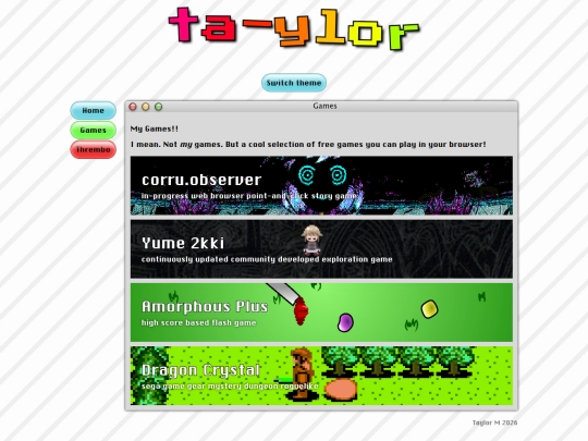 games screenshot