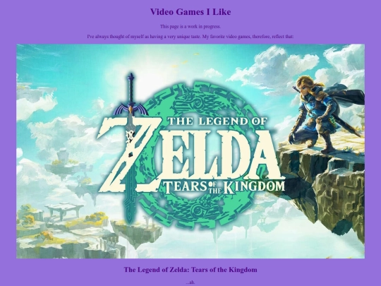games screenshot