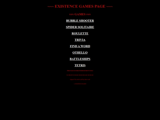 GAMESPAGE screenshot