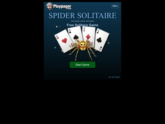 SPIDERSOLITAIRE screenshot