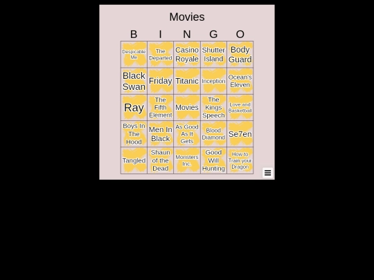 TLWbingoGameWords01 screenshot