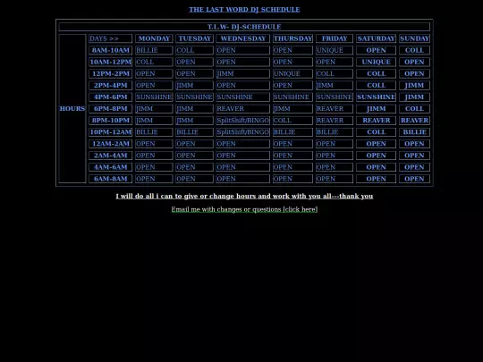 djschedule (3) screenshot