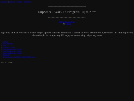 SupStore screenshot