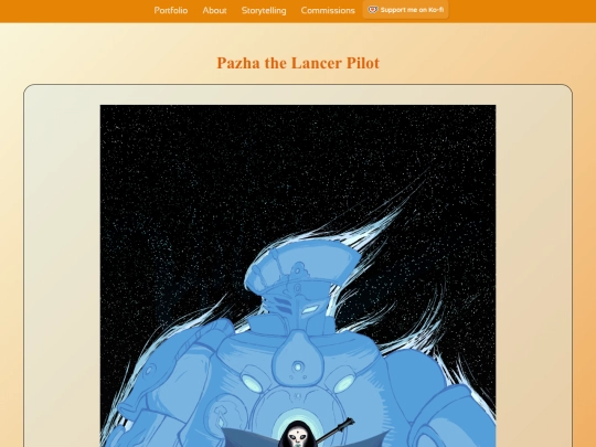 02Portfolio/illus_pazha screenshot