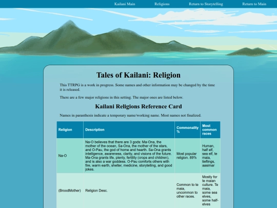Kailani/tok_religions screenshot