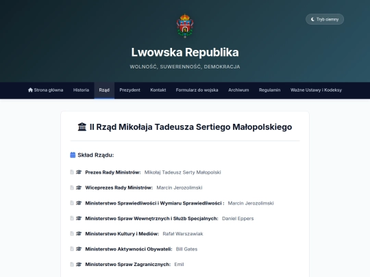 rzad screenshot