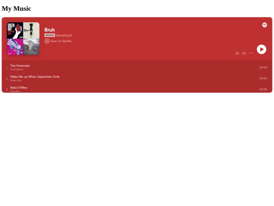 pages/music screenshot