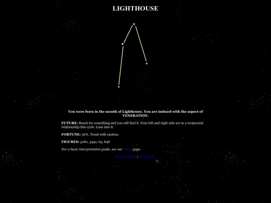 lighthouse screenshot