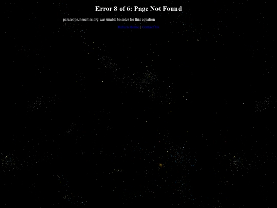 not_found screenshot