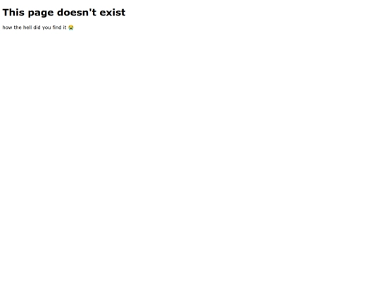 not_found screenshot