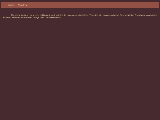 aboutMe screenshot