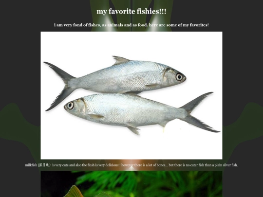 favoritefishes screenshot