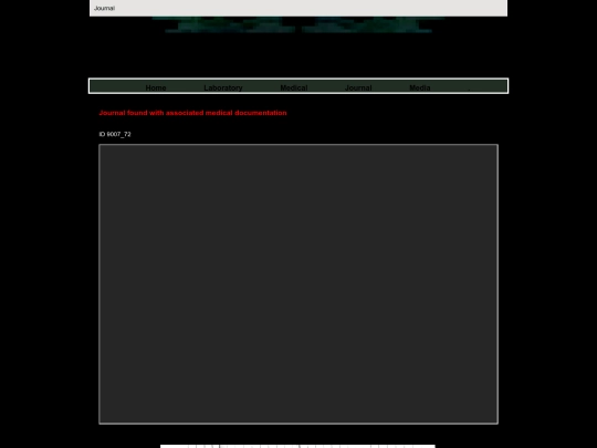 hospitalofangels/journal screenshot