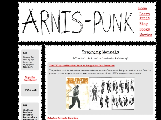 books/trainingmanuals screenshot