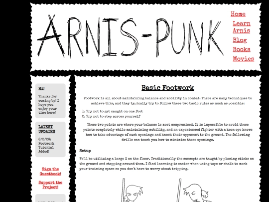 learnarnisposts/basicfootwork screenshot