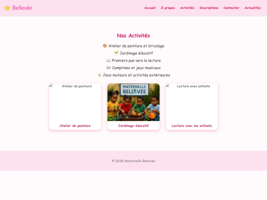 activites screenshot