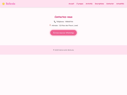 contacter screenshot