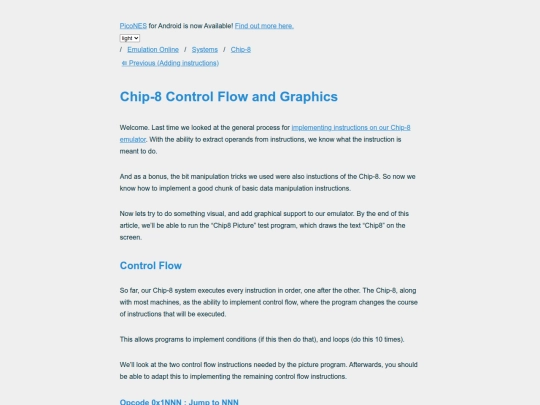 systems/chip8/control-flow-and-graphics screenshot