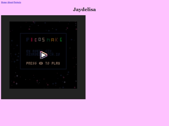 projects screenshot