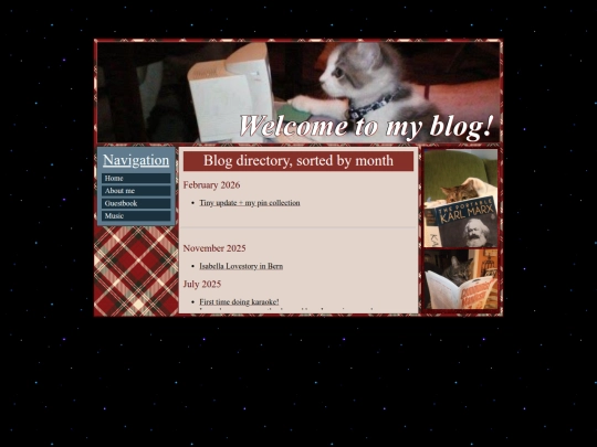 blog screenshot
