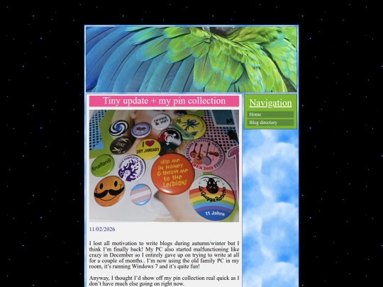 blog/pincollection screenshot