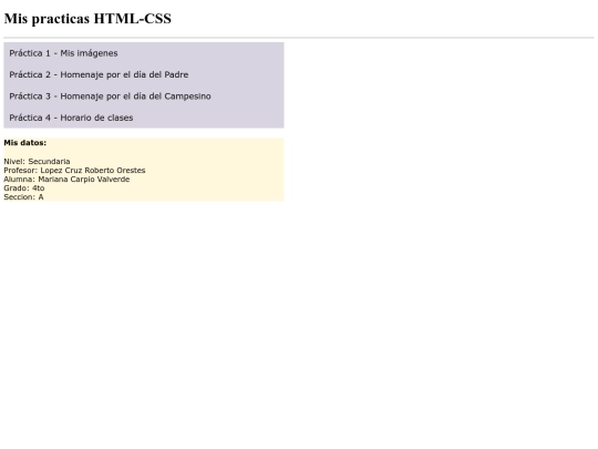 mi sitio/misitio screenshot