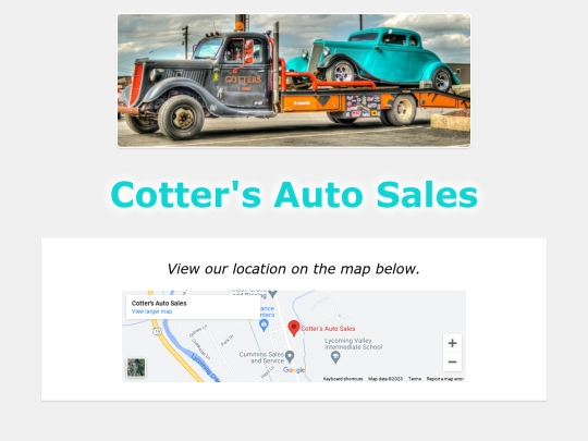 cotters_locate screenshot