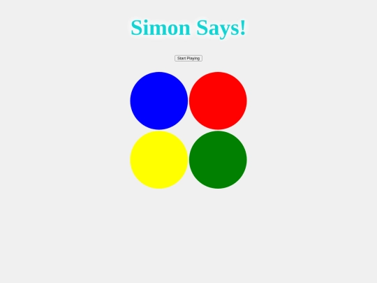 simon screenshot
