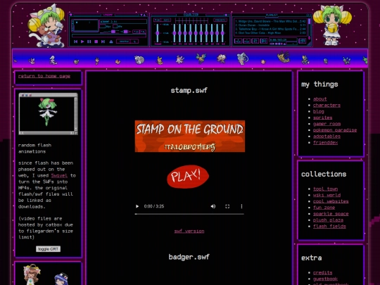 flash screenshot