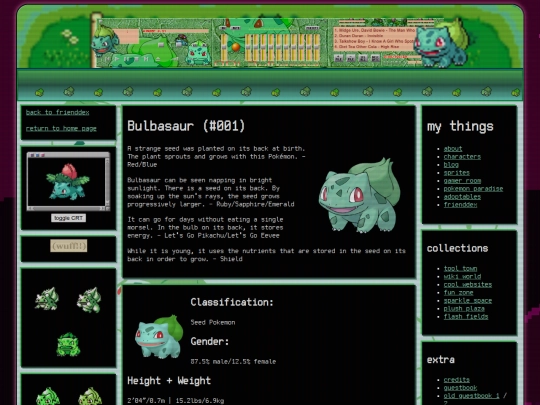 frienddex/bulbasaur screenshot