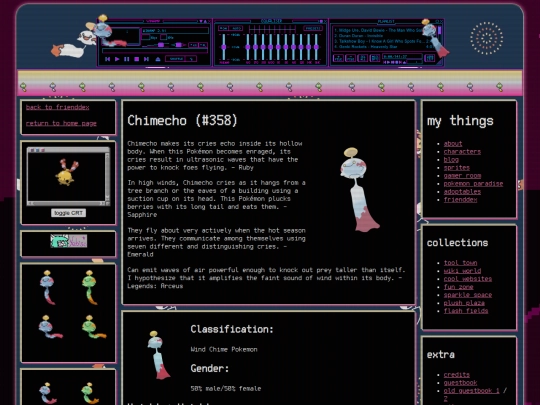 frienddex/chimecho screenshot