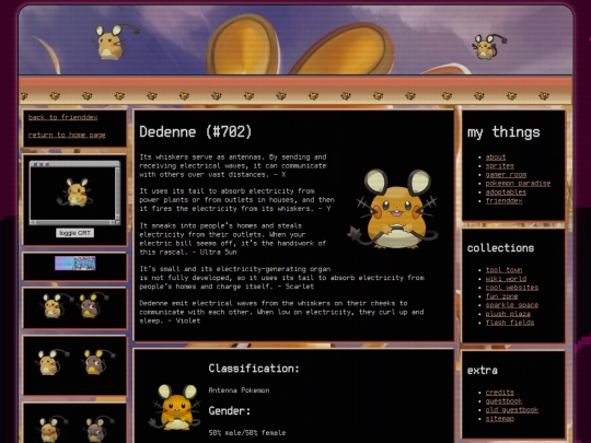 frienddex/dedenne screenshot
