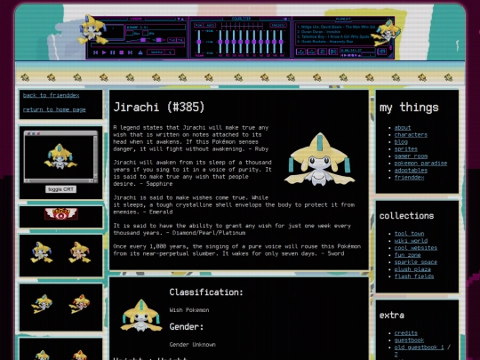 frienddex/jirachi screenshot