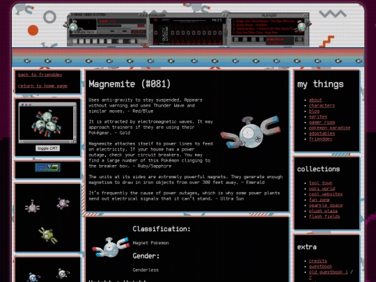 frienddex/magnemite screenshot