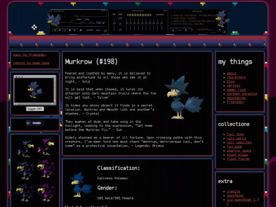 frienddex/murkrow screenshot