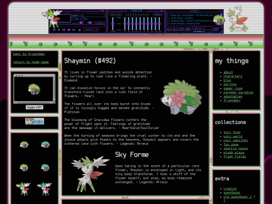 frienddex/shaymin screenshot