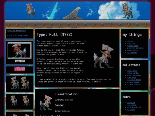 frienddex/typenull screenshot