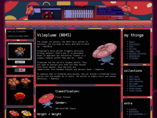 frienddex/vileplume screenshot