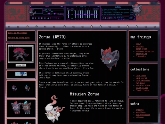frienddex/zorua screenshot